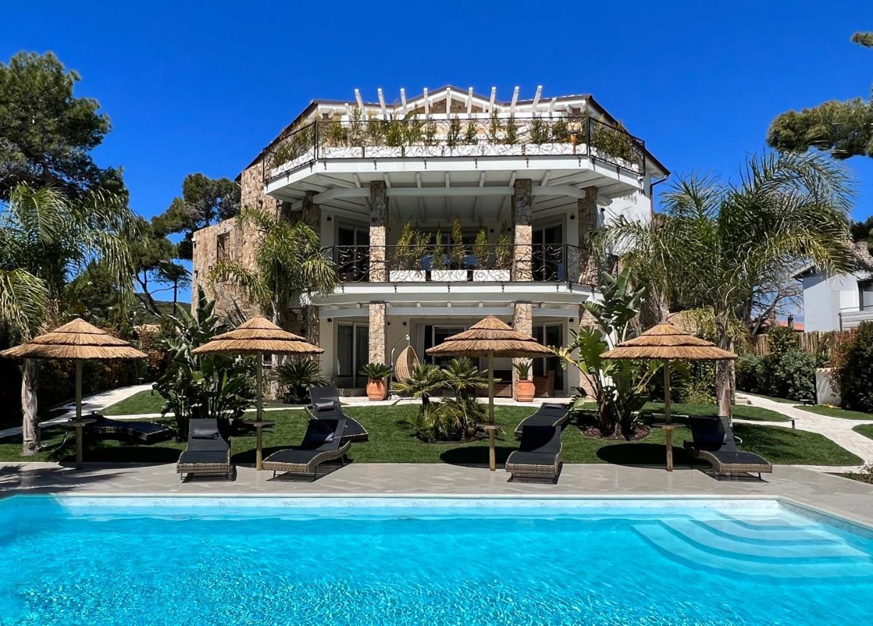 Villa Aquamarina Pavoncella Rossa Porto Pino Exterior foto